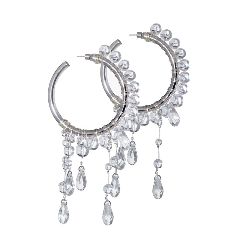CRYSTAL CHANDELIER EARRINGS