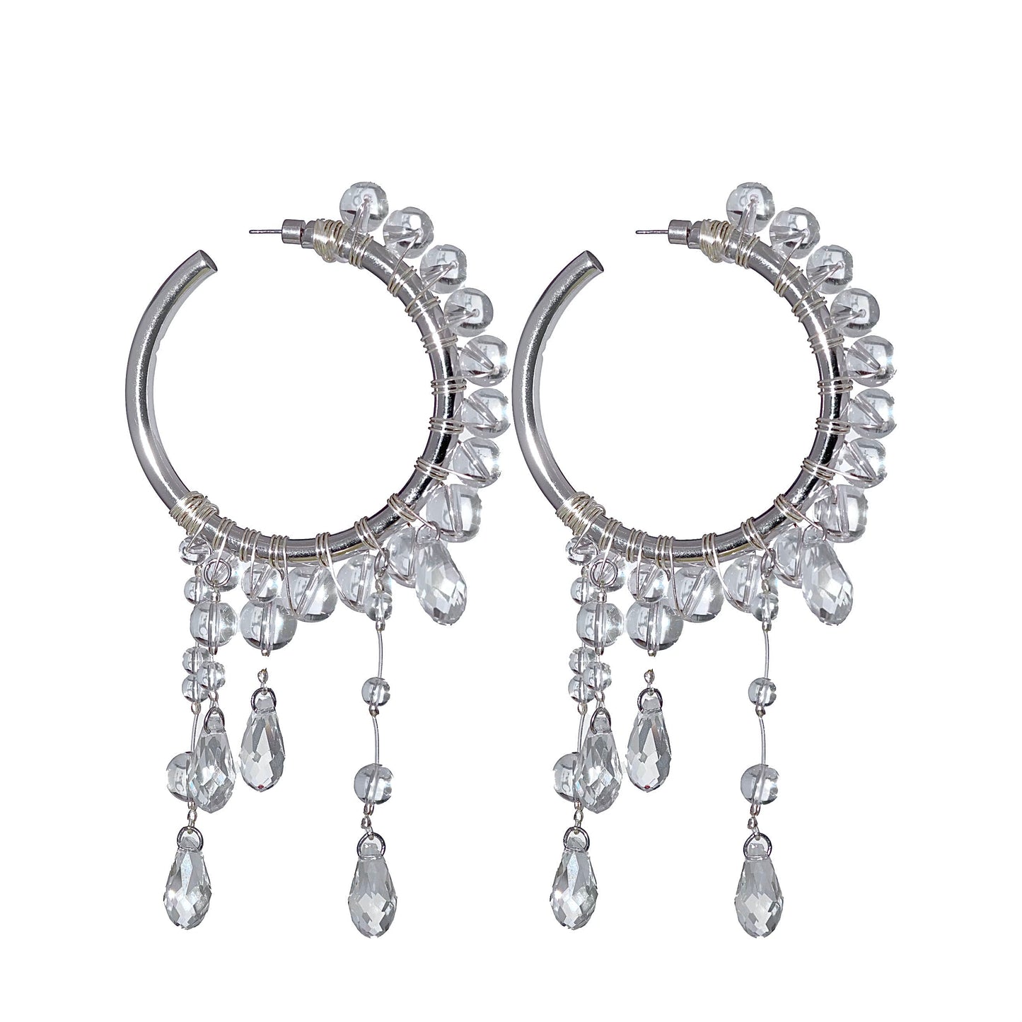 CRYSTAL CHANDELIER EARRINGS
