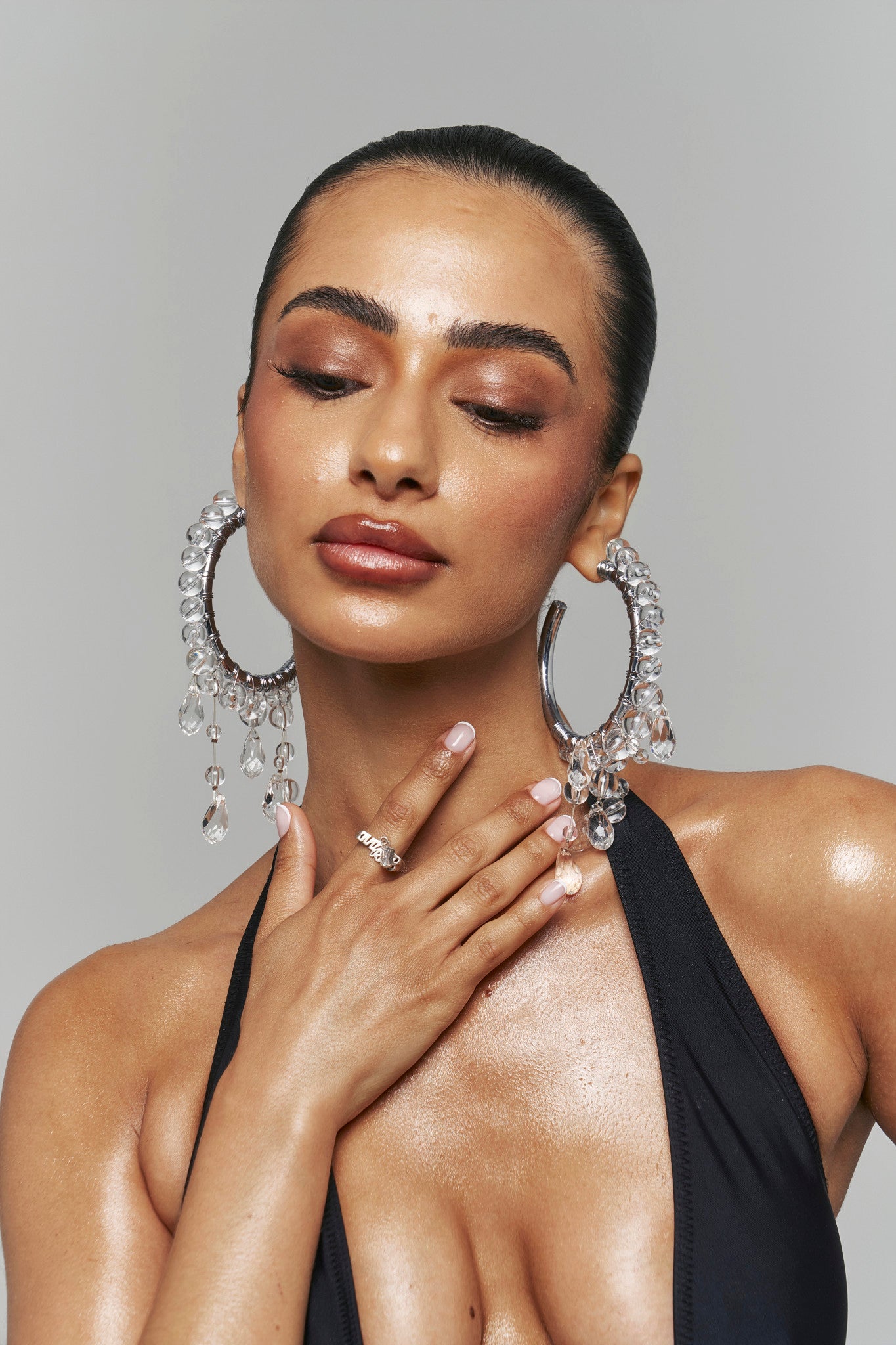 CRYSTAL CHANDELIER EARRINGS