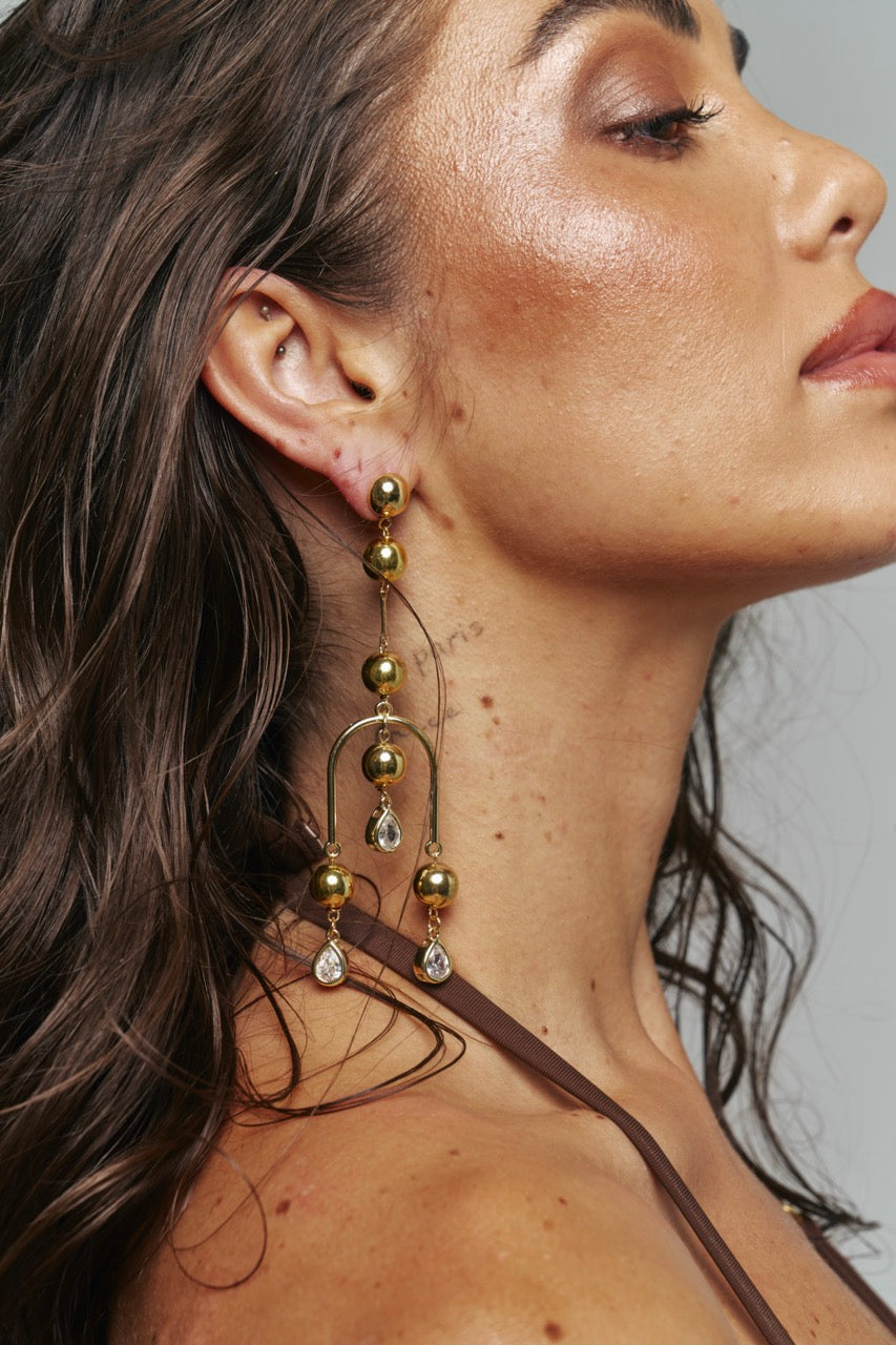DUET DANGLE EARRINGS