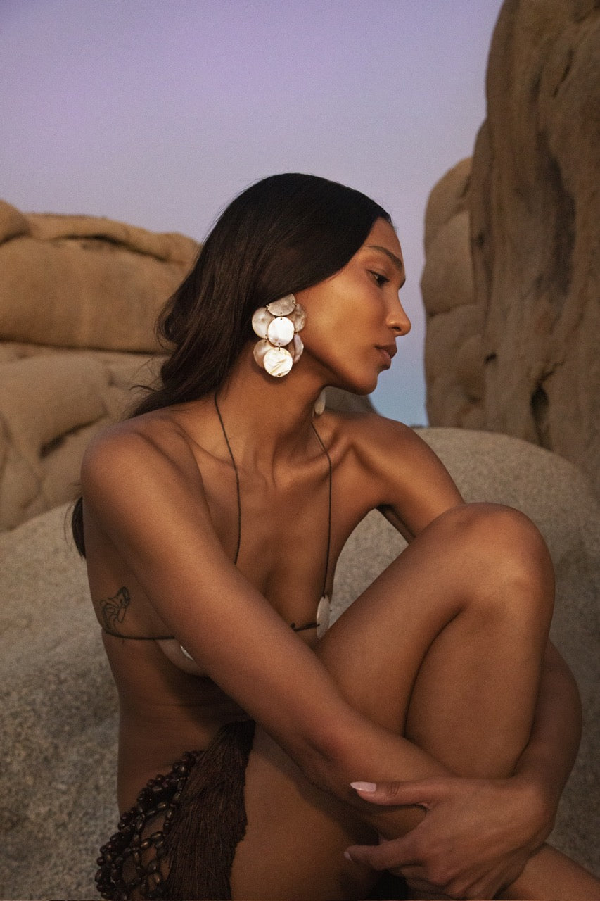 Nacre Cascade Earrings