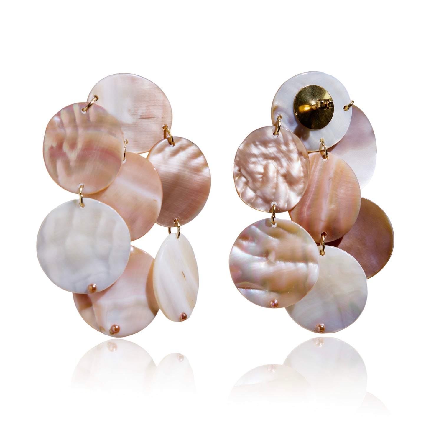 Nacre Cascade Earrings
