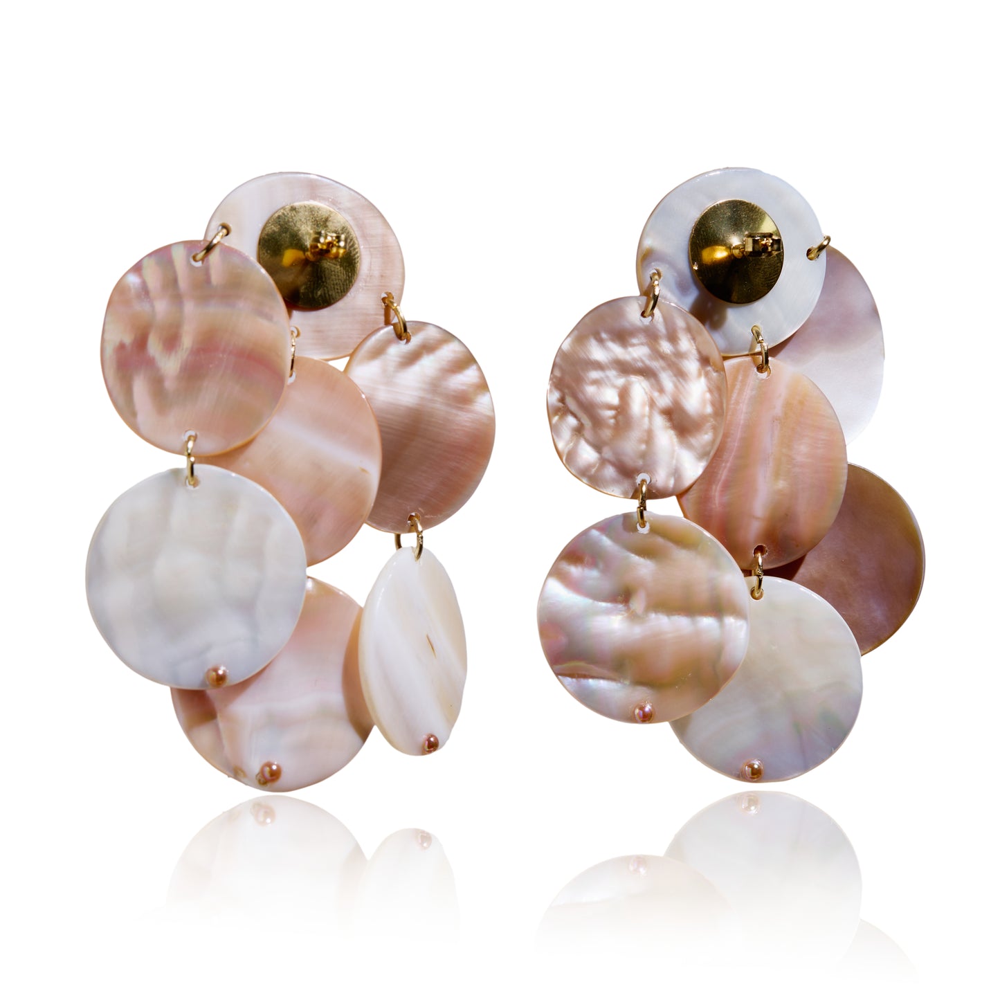 Nacre Cascade Earrings