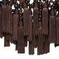 Natural Wood Loom Skirt