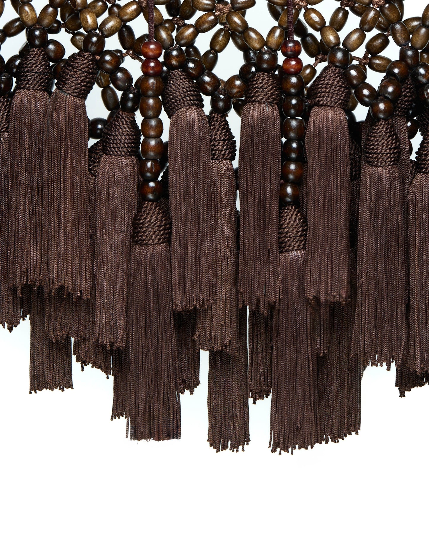 Natural Wood Loom Skirt