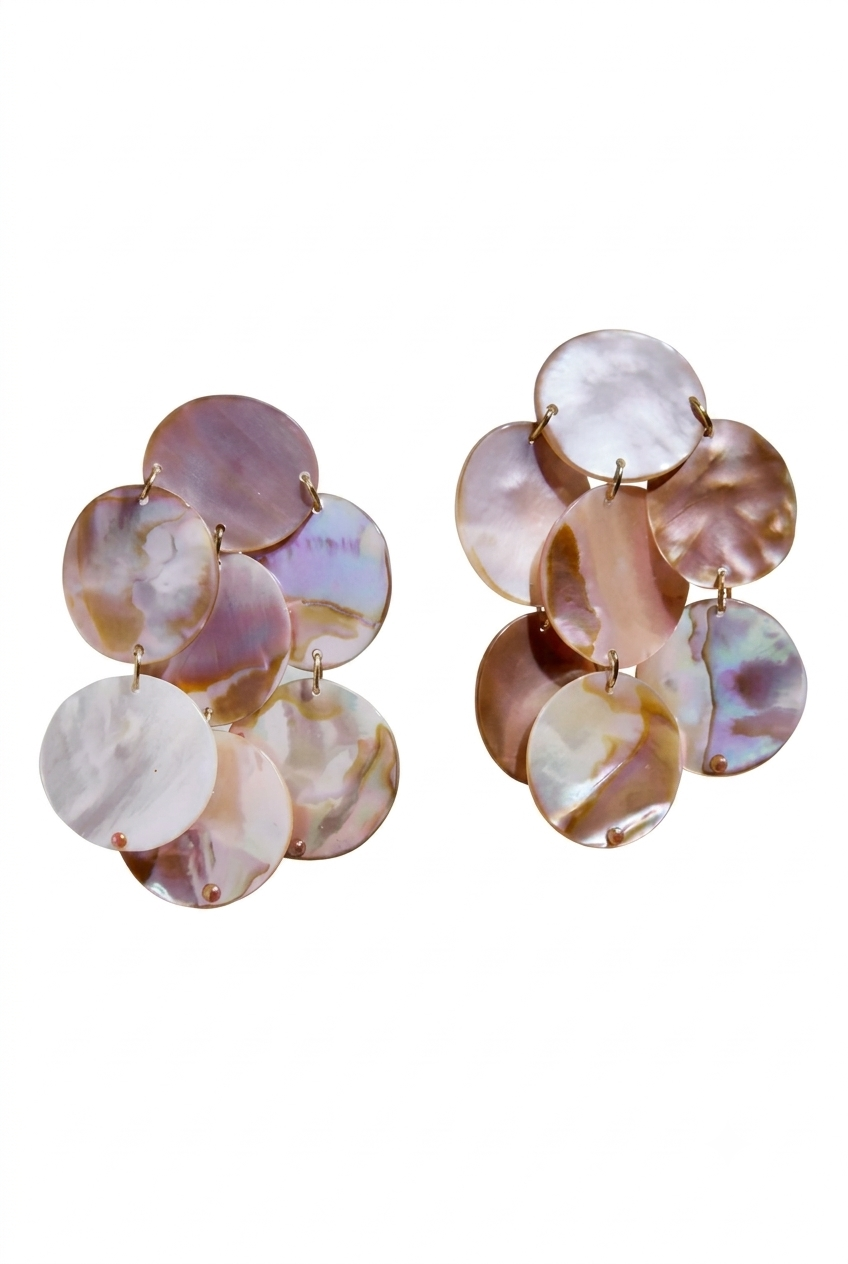 Nacre Cascade Earrings