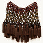 Natural Wood Loom Skirt