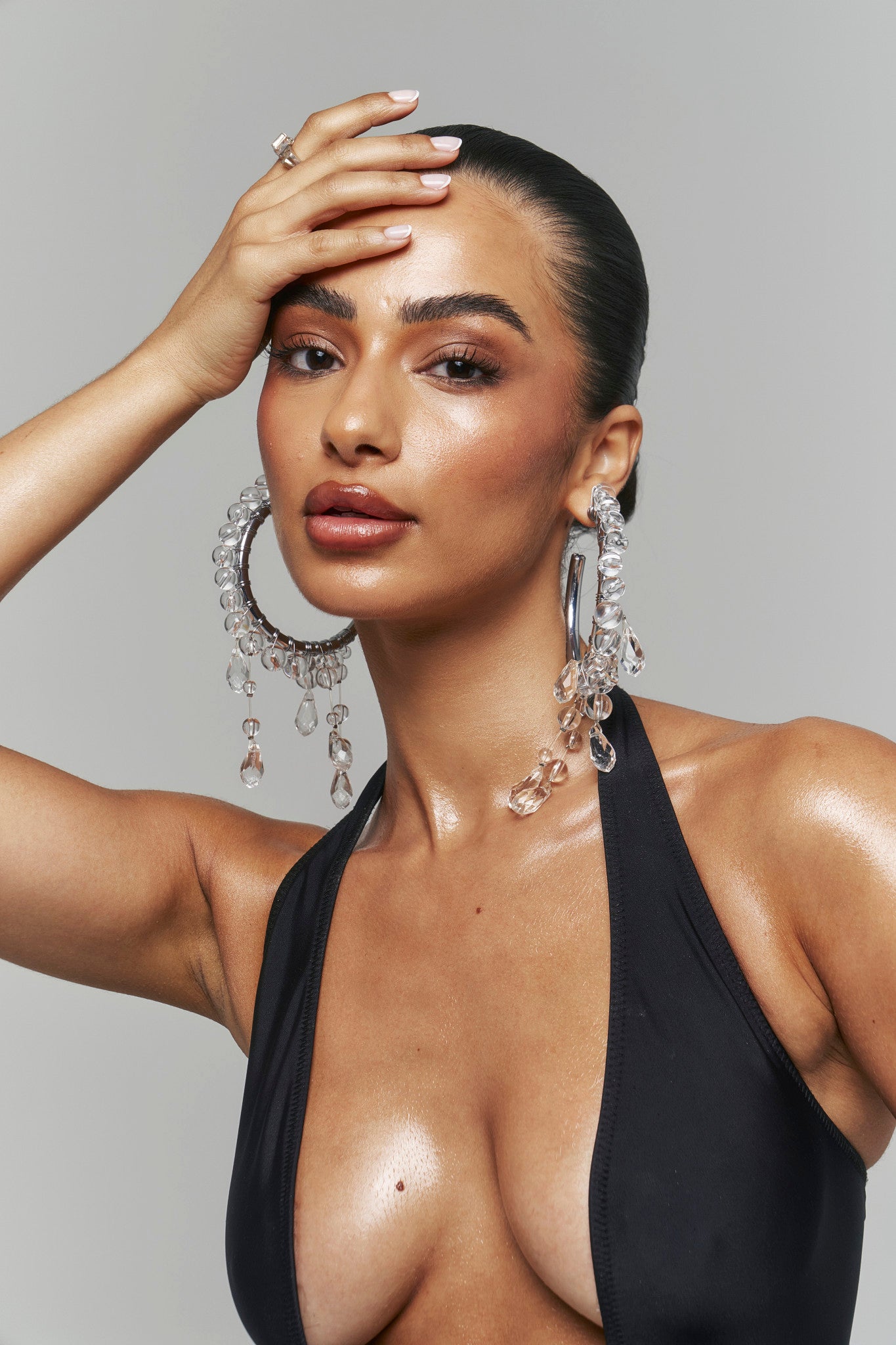 CRYSTAL CHANDELIER EARRINGS