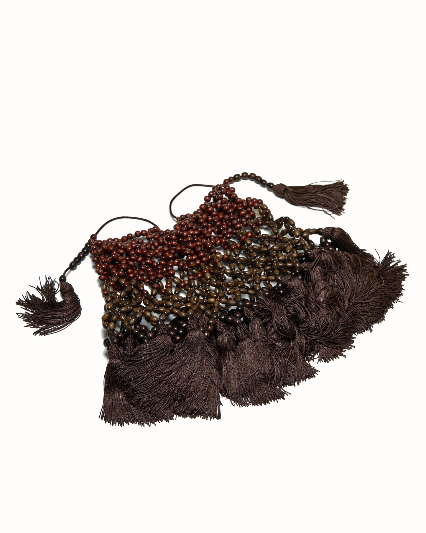 Natural Wood Loom Skirt