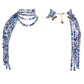 Mother of Pearl Scarf Line Necklace